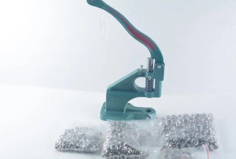 

grommet press machine Practical Grommet Machine Eyelet Hand Press machine Tool Punch with 3 Dies & 900 Grommet