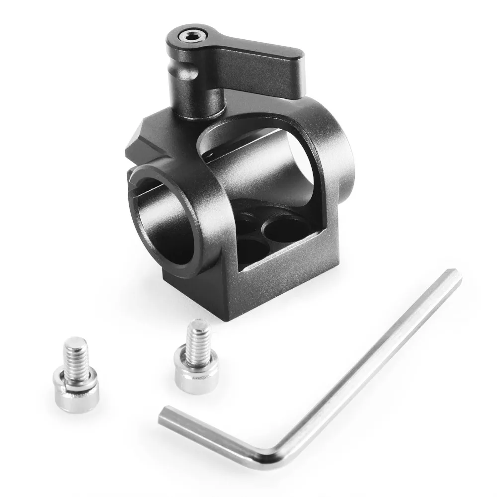15mm Rod Clamp Single Rod Mount for EVF Mount 15mm Rods Support System Microphon