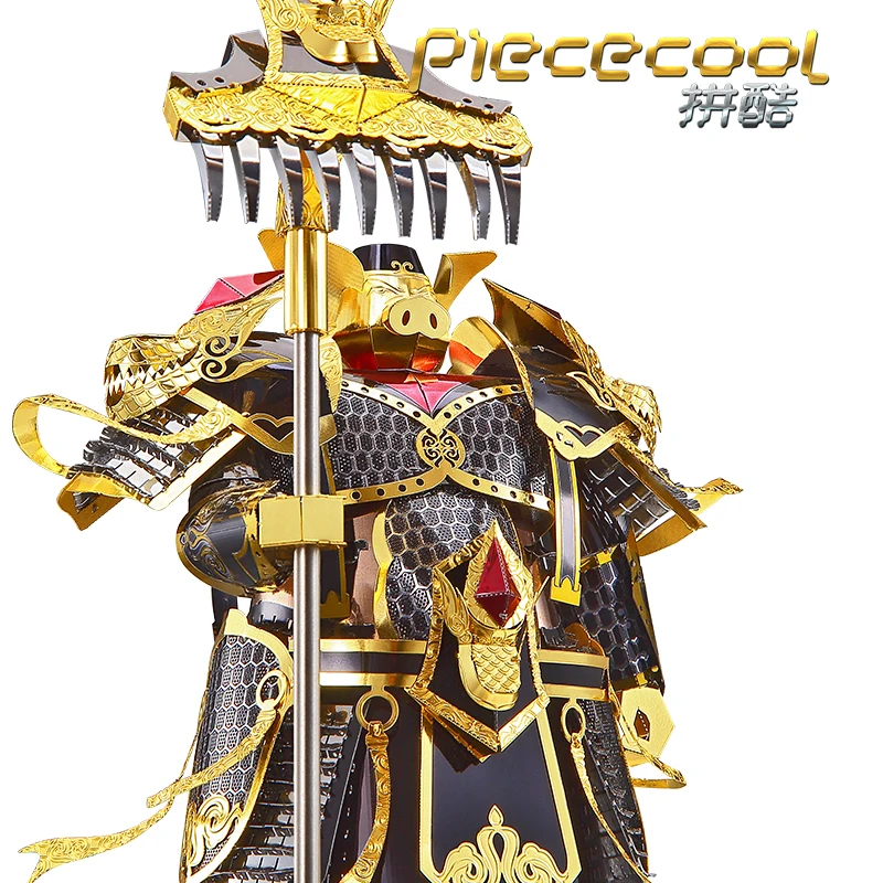 Металлический 3D пазл Piececool LUCKY PIGSY Cop-Tur модель набор для самостоятельной сборки