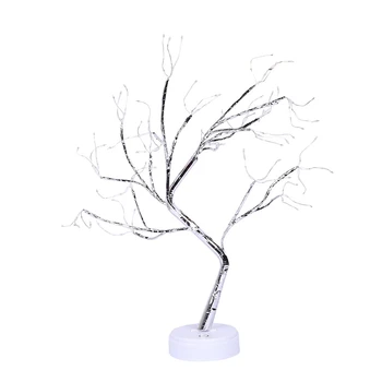 

108 Leds Desktop Bonsai Tree Light White Branches Gypsophila Lights Home Party Wedding Indoor Decoration