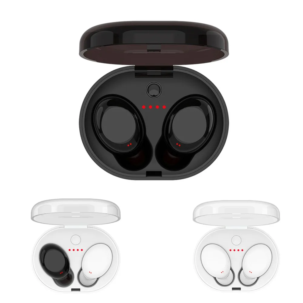 Mini Bluetooth Touch Control earphone TWS Wilreless stereo Microphone earphone with Charging Box For iPhone Smart Phone