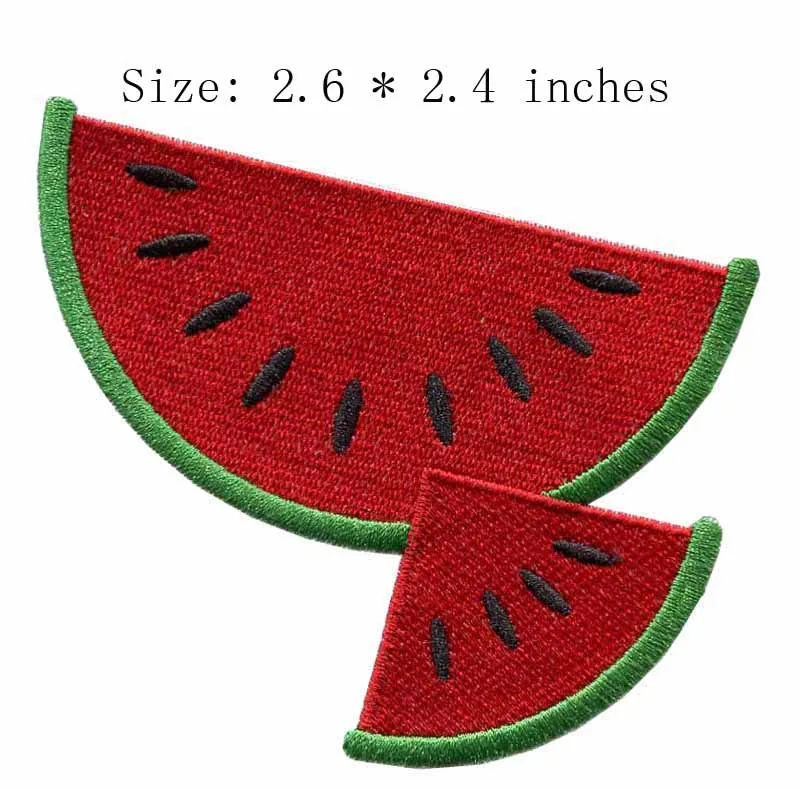 Watermelon embroidery patch 2.6"wide /summer day/wall poster/handicraft