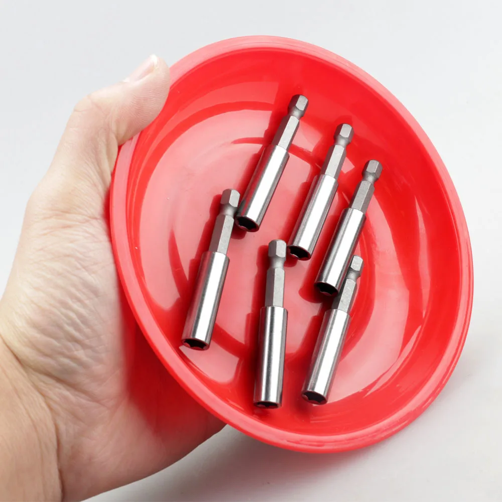 6inch Round magnetic parts bowl tool tray nuts bolts screws part tray high-intensity magnet bowl