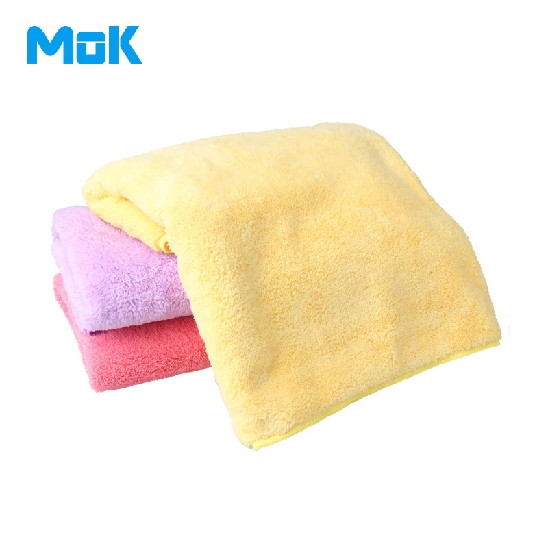 2 pieces/lot High Quality Quick Dry Microfiber Fabric Hair Towels 40x80