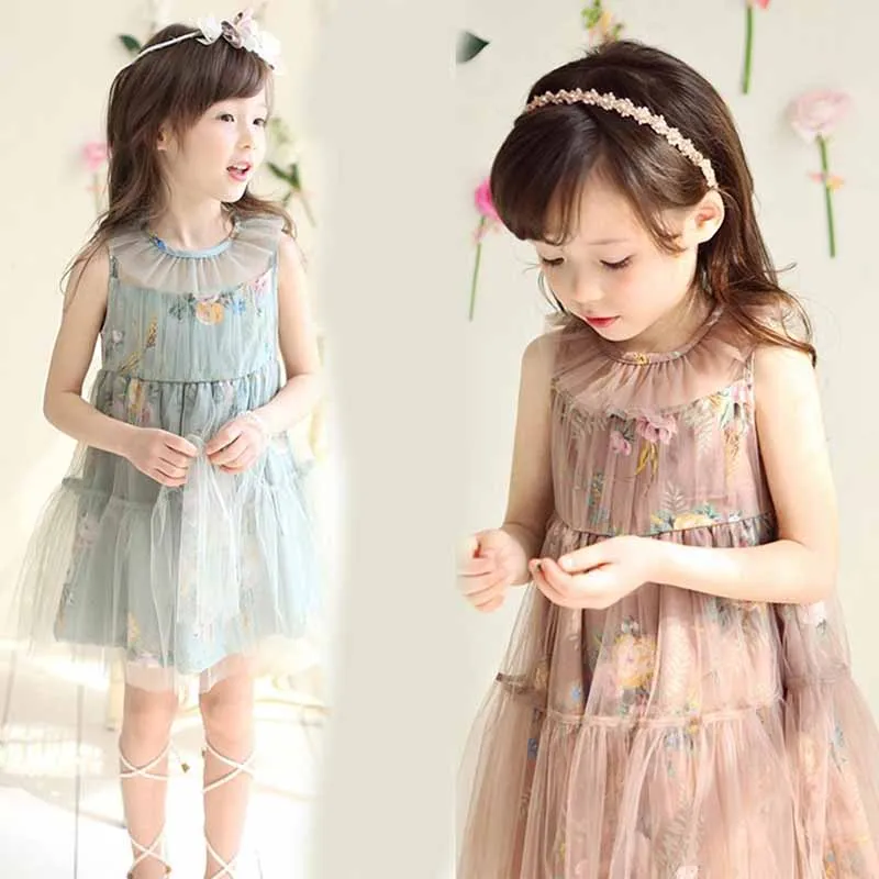 Girls Baby Toddler Floral Lace dress Chiffon Tutu Dress 3 8T baby girls ...