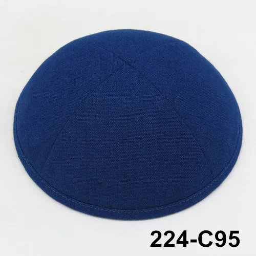 Kippot Kippa Linen-3 Kippah Kipa 19 см Skullies Yarmulke Beanies еврейская шляпа-Кепка с черепом