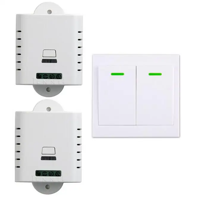 

Wide voltage AC 85v 110v 120v 220v 250V 1CH wireless remote control switch 2 receiver +1 transmitter wall transmitter