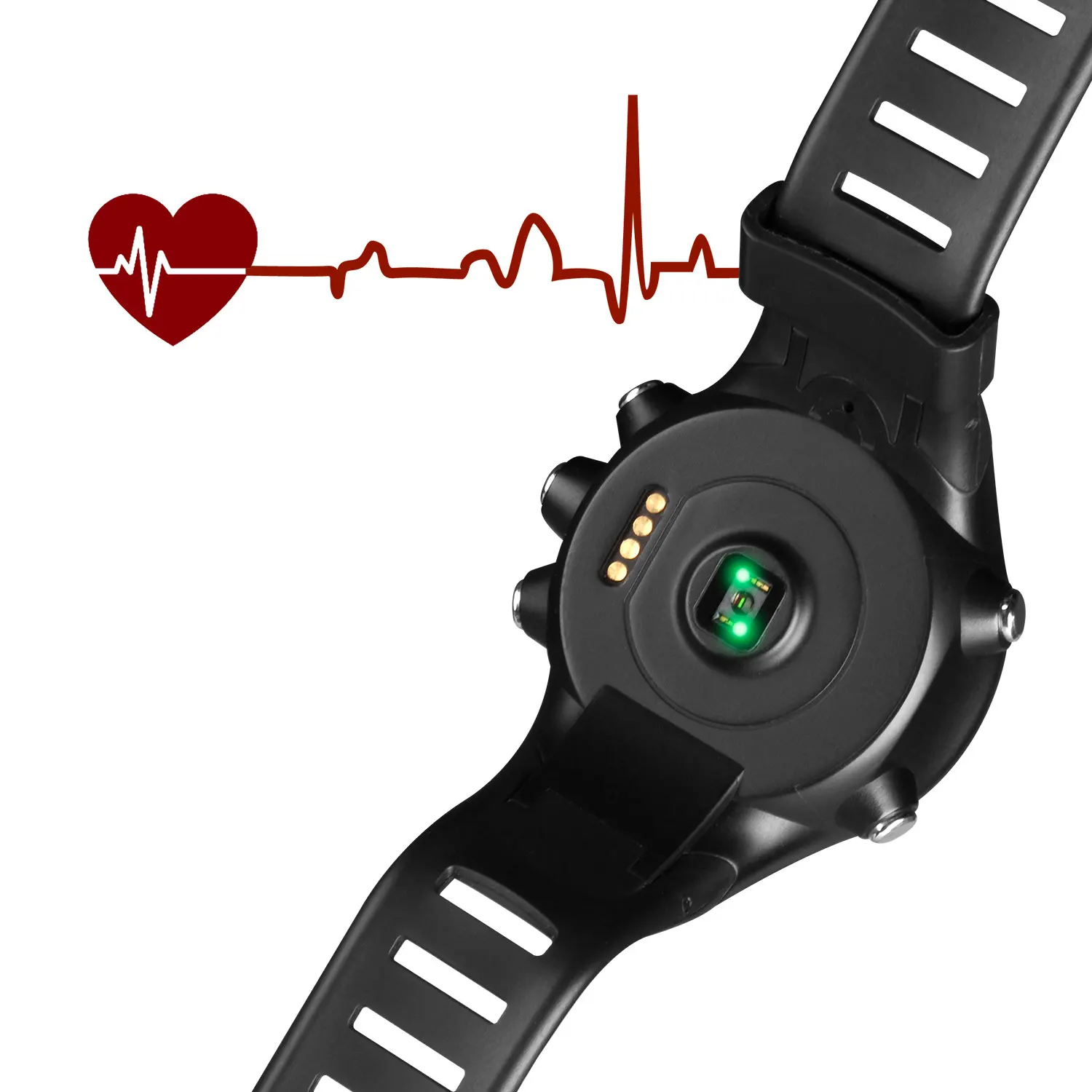 Reloj inteligente Sunroad GPS correr deporte ciclismo natación jogging ritmo cardíaco maratón triatlón entrenamiento brújula reloj impermeable - 4