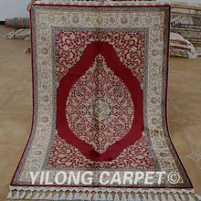 Yilong 4'x6' традиционный Тебриз ковер красный vantage турецкие восточные ковры(1806