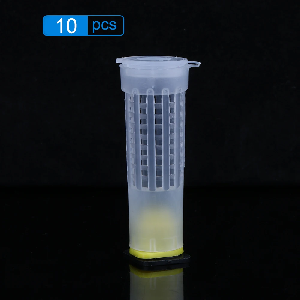 

10pcs/lot Anti-Bite Bee Queen Cage Protection Cover bee cage Cover Multi-Functional Cage Bee Equipment Beekeeping Tools