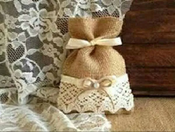 9 5x14 5cm Burlap Favor Bags Rustic Wedding Bag 3x5inch 9 5x14 5cm Burlap Favor Bags Rustic Wedding Bag 3x5inch Lace