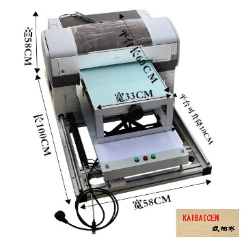 

2017 New design ! Auto A3 sizes UV Inkjet printer in good quality and good services