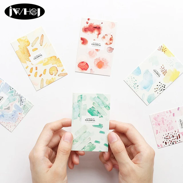 28 pcs/box Spectral painting Creative color Mini Lomo Card Valentine’s Day Greeting Card Postcard Birthday Gift Message Cards