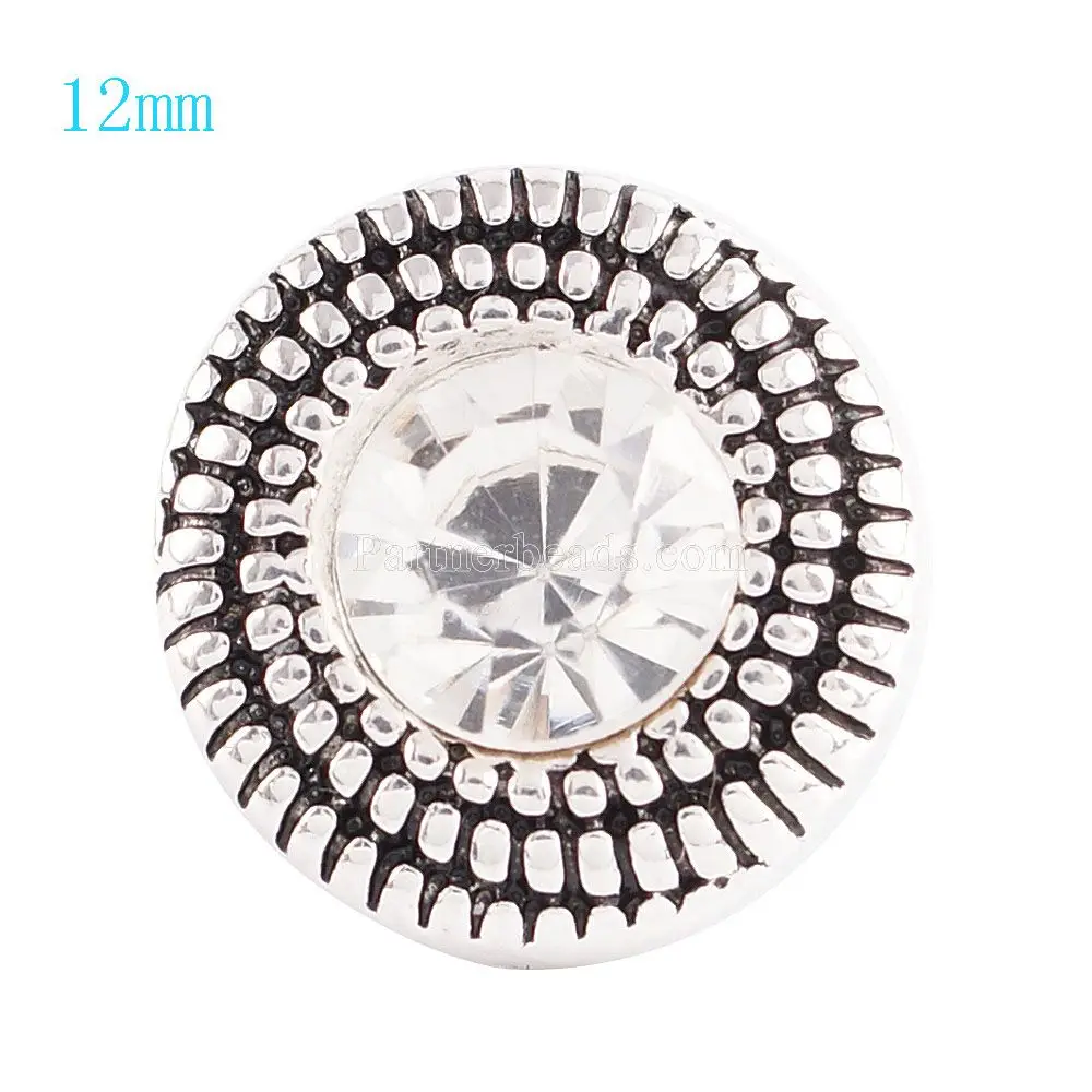 

Hot Seal 12mm small snaps beads jewelry fit small snap Bracelet KS6040-S
