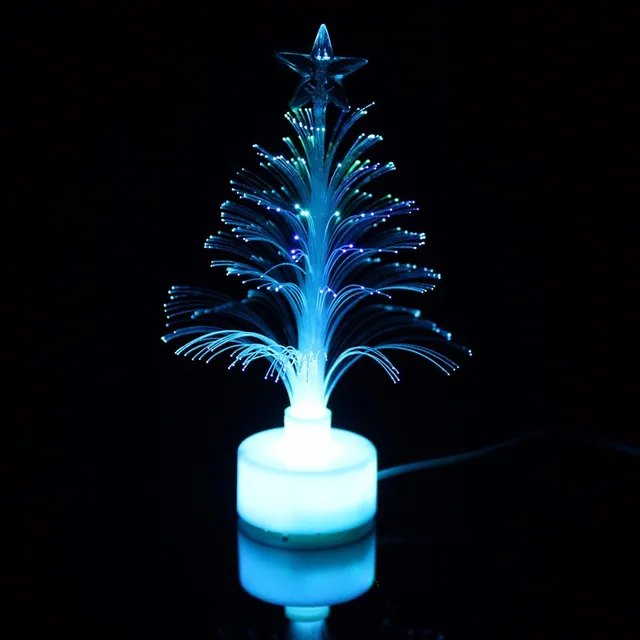 LED Fiber Optic USB Multi Color Nightlight Christmas Tree Lamp Light Children Xmas Gift Night LED Fiber Optic USB Multi Color Nightlight Christmas Tree Lamp Light Children Xmas Gift Night