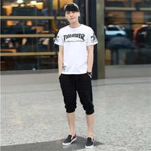 Летние Стильные штаны-шаровары в стиле хип-хоп паркур, спортивные брюки, удобрения, большие размеры 6XL, повседневные свободные штаны брюки для мужчин, A3028