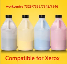 Free Shipping Compatible for xerox 7328 7335 7345 7346 Chemical Color Toner Powder printer color powder 4KG