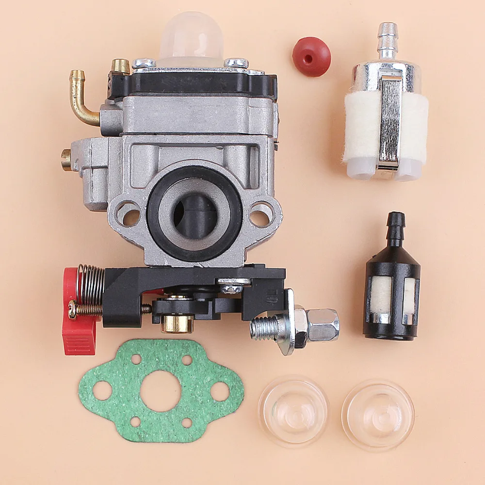 

Carburetor Primer Bulb Tune Up Kit Fit Kawasaki TH23 TH26 TH34 KAAZ OLEOMAC BV162 23CC 25CC 26CC 33CC 35CC Trimmer Parts