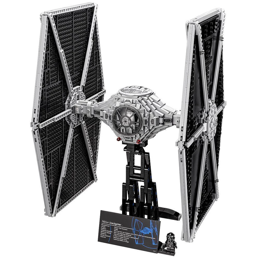 

1685pcs Star Wars TIE Fighter Model Building Blocks Compatible legoings 75095 05036 Bricks Toys for Children New Year Gifts