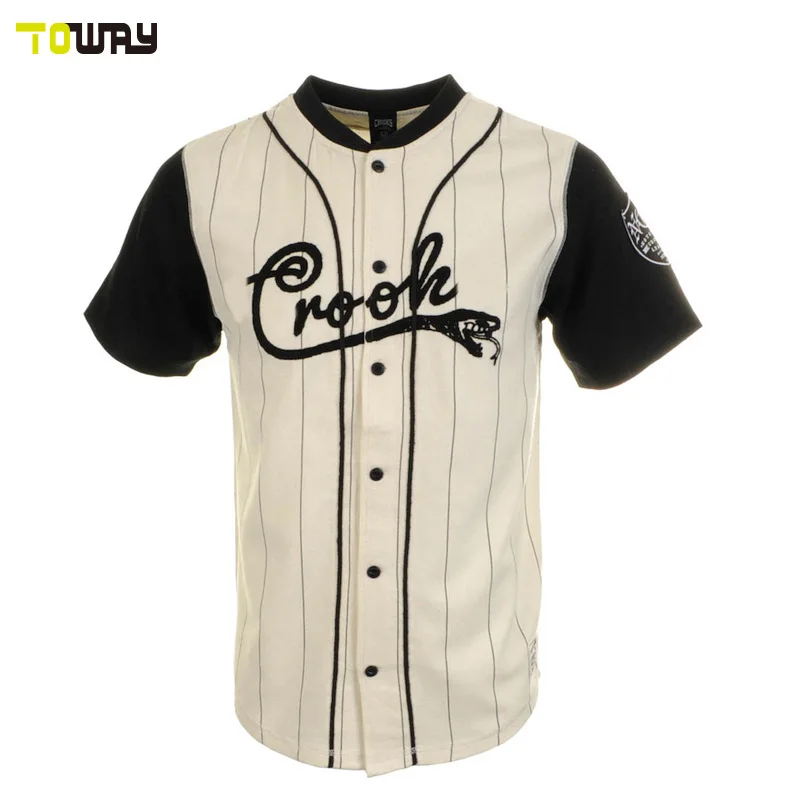 custom pinstripe baseball jersey