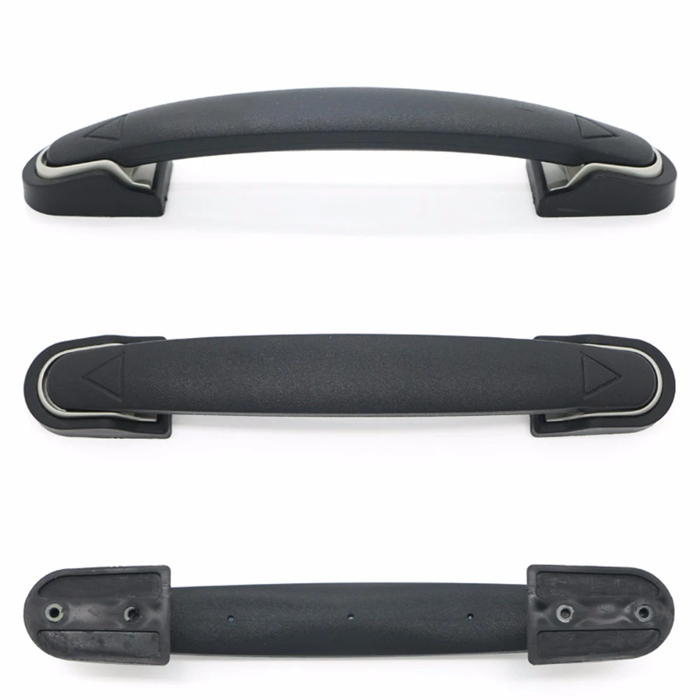 DL-B113# Black PVC Luggage Suitcase Handle Pulls for Replacement Luggage Parts Door Strap/Handle Password Draw bar Box DIY DL-B113# Black PVC Luggage Suitcase Handle Pulls for Replacement Luggage Parts Door Strap/Handle Password Draw bar Box DIY