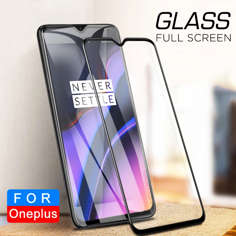 Toughened Tempered Glass For Oneplus 7 Oneplus7 Full Cover Screen