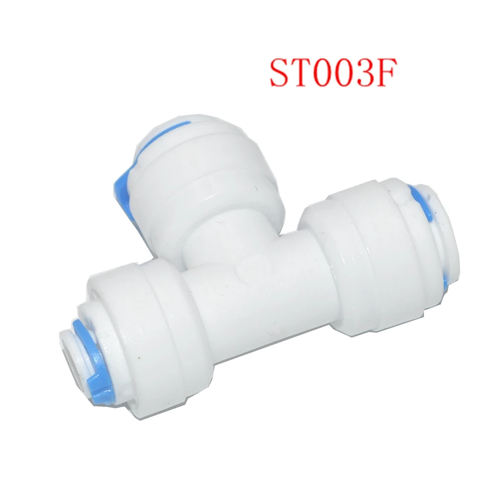 1/4 &quotOD Hose qucik коннектор для воды типа T RO соединительные детали аквариумной