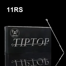 50PCS TIPTOP Premium Tattoo Needles 11RS Disposable Sterilze 11 Round Shader Tattoo Needles Free Shipping