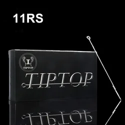 50PCS TIPTOP Premium Tattoo Needles 11RS Disposable Sterilze 11 Round Shader Tattoo Needles Free Shipping