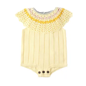 

Knitted Rompers For Baby Spring Autumn Girl Baby Romper Set Infant Boys Clothes Jumpsuit Woolen Vintage Baby Clothes Overalls