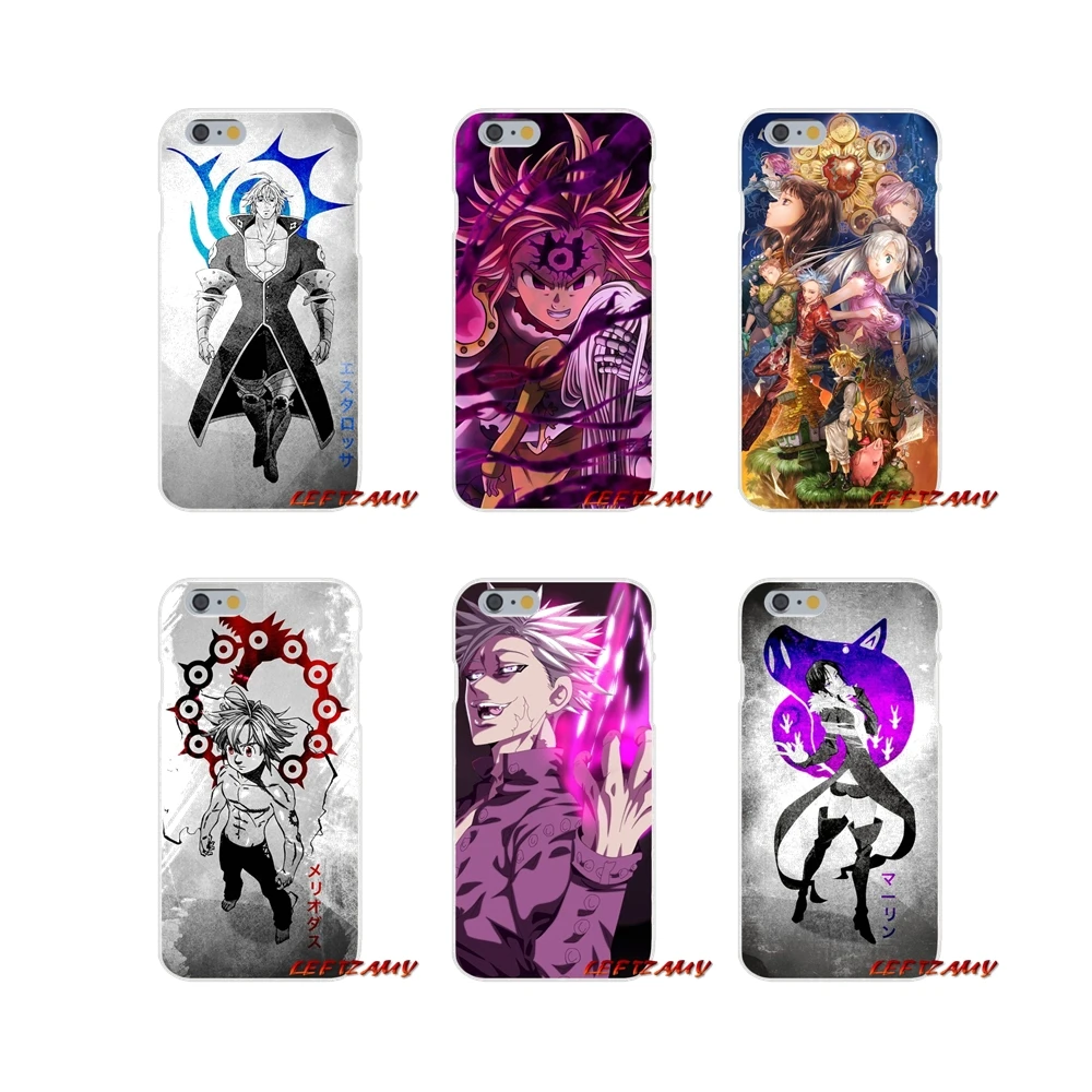 

For Huawei P Smart Plus Mate Honor 7A 7C 8C 8X 9 P10 P20 Lite Pro Cool Cartoon The Seven Deadly Sins Transparent TPU Shell Cover