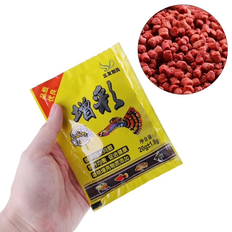 

Aquarium Small Fish Food Tropical Goldfish Healthy Delicious Feed Home Supplies Balanced nutrition