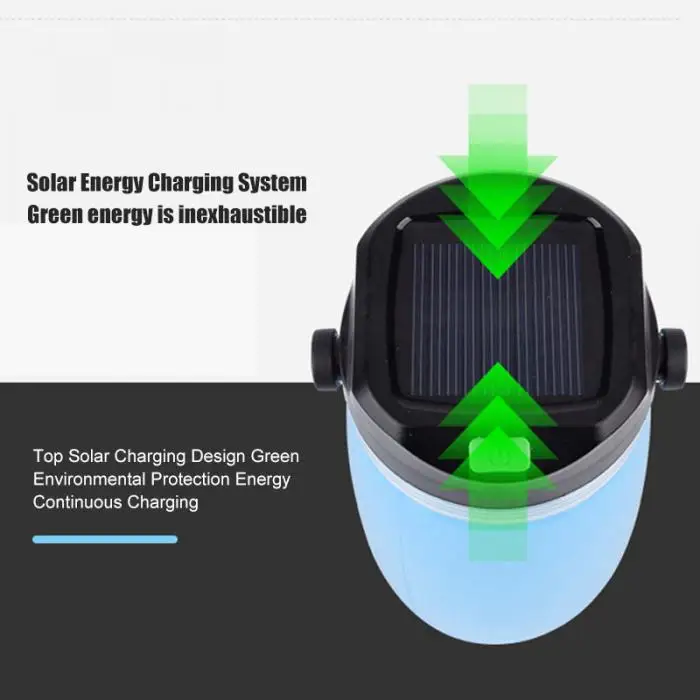 Новый светодиодный туристический светильник на солнечных батарейках, заряжаемая силиконовая бутылка для хранения для походов, кемпинга