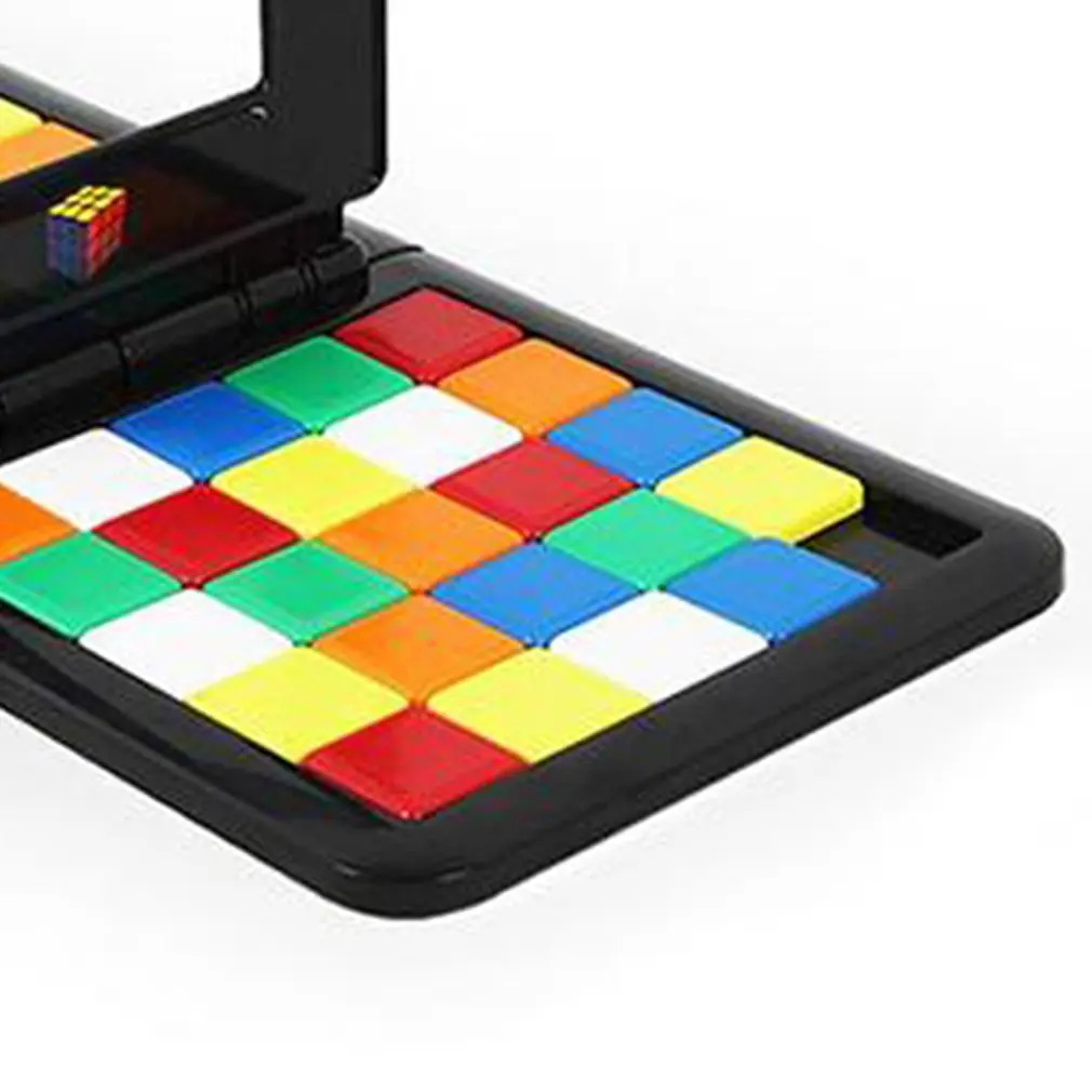 Цветной боевой гоночный кубик для игры родитель-ребенок Взаимодействие куб Настольный развивающие игрушки, мозаика