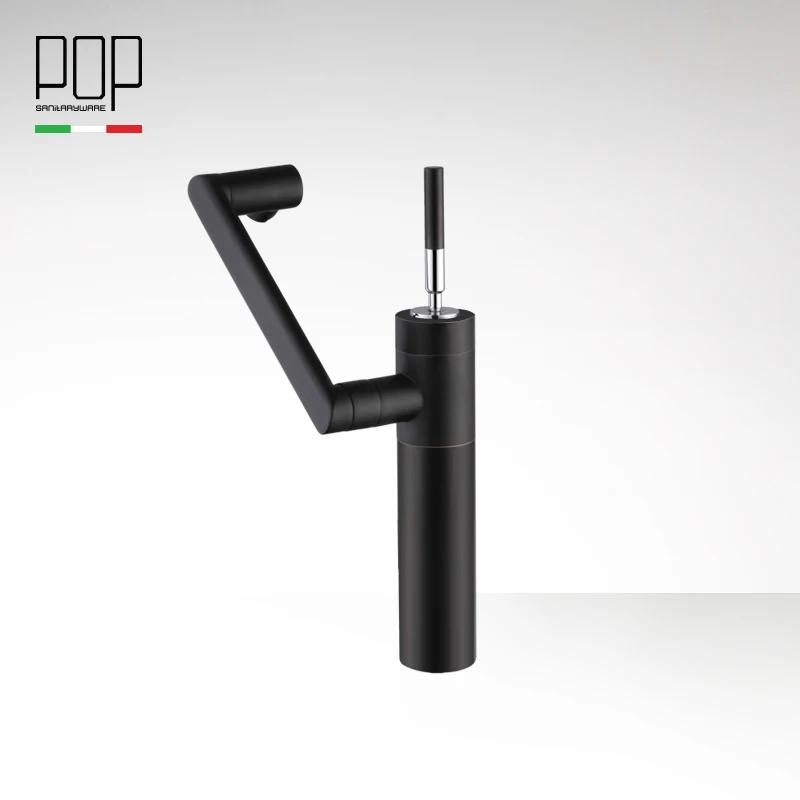 

POP Deck Mounted Bathroom vanity Faucet , High quality Single Handle Lever Basin Faucets Hot and Cold Basin mixer Tap