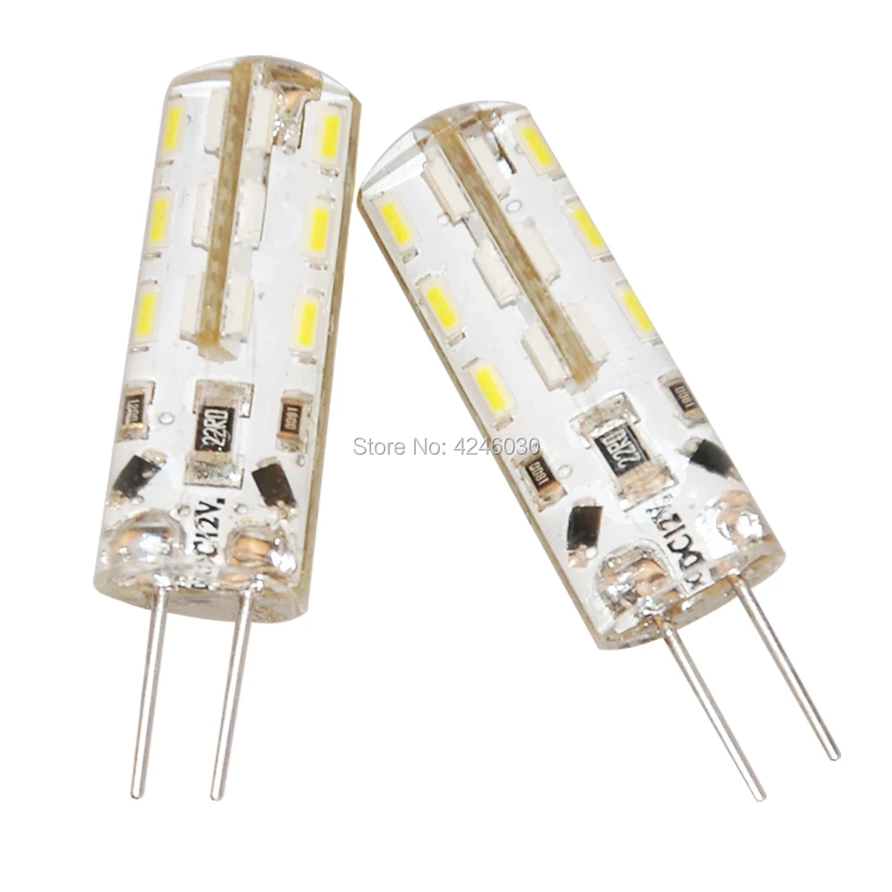 2 шт. G4 База 24 SMD 3014 LED RV Camper морская точечная чисто белая лампа | Лампы и освещение