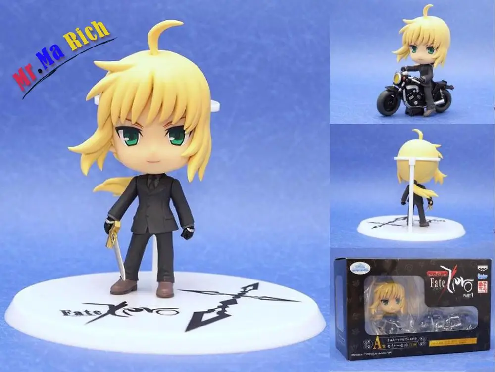 Экшн-фигурки из ПВХ аниме 10 см Fate Stay Night Q Version Zero Saber | Игрушки и хобби