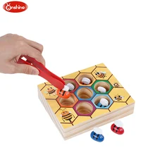 

Kids Bee Board Games Hand Grasp Training Block Toy Entertainment Early Childhood Education Children Birthday Gift Toy