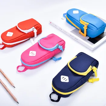 

1pcs 66759 Standing Pencil Simple Creative Cute Student Stationery Built-in Grid Organizer