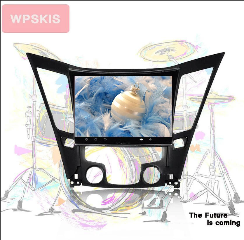 Excellent 2Din In dash 8core Android 9.0 For HYUNDAI SONATA/I40/I45 Car stereo radio GPS Navigation audio video a/v system Bluetooth AC SD 2