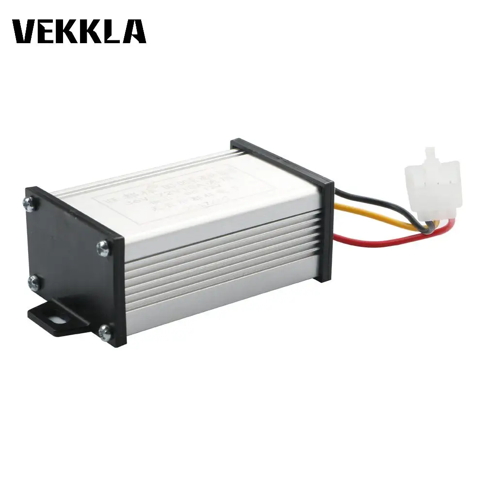 

Connectors Converters Electric Buck Converter 36V/48V/60V/72V To 12V DC Module Car Power Supply Voltage For Electric Vehicle