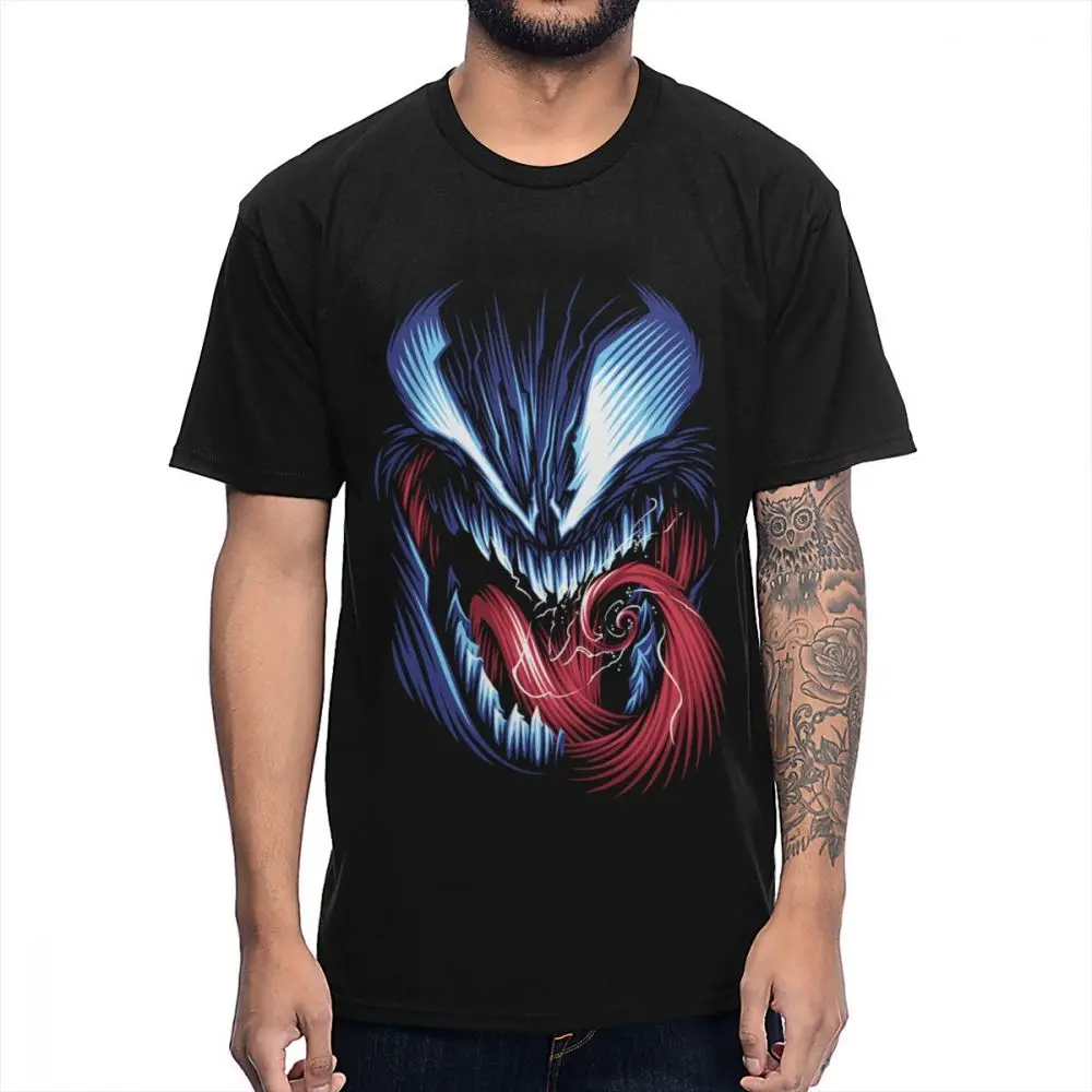 

Venom Marvel anti-hero T Shirt High-Q Print Tee Shirt Hip Hop Custom O-neck S-6XL Fashion T-Shirt