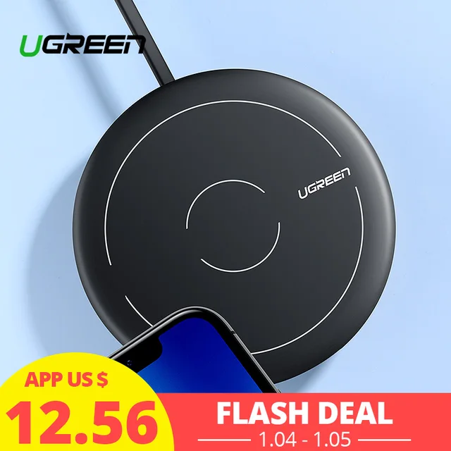 Best Offers Ugreen Qi Wireless Charger for iPhone 8 X Xr Xs Max 10W Fast Wireless Charging Phone Charger for Samsung Galaxy S8 S9+ Note 9 Best Offers Ugreen Qi Wireless Charger for iPhone 8 X Xr Xs Max 10W Fast Wireless Charging Phone Charger for Samsung Galaxy S8 S9+ Note 9