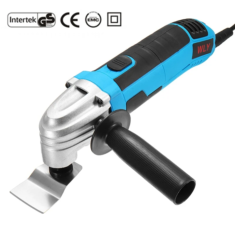 

Electric Multifunction Oscillating Tool Kit Electric Trimmer Woodworking Multimaster Carpentry Cutting Machine 300W High Power