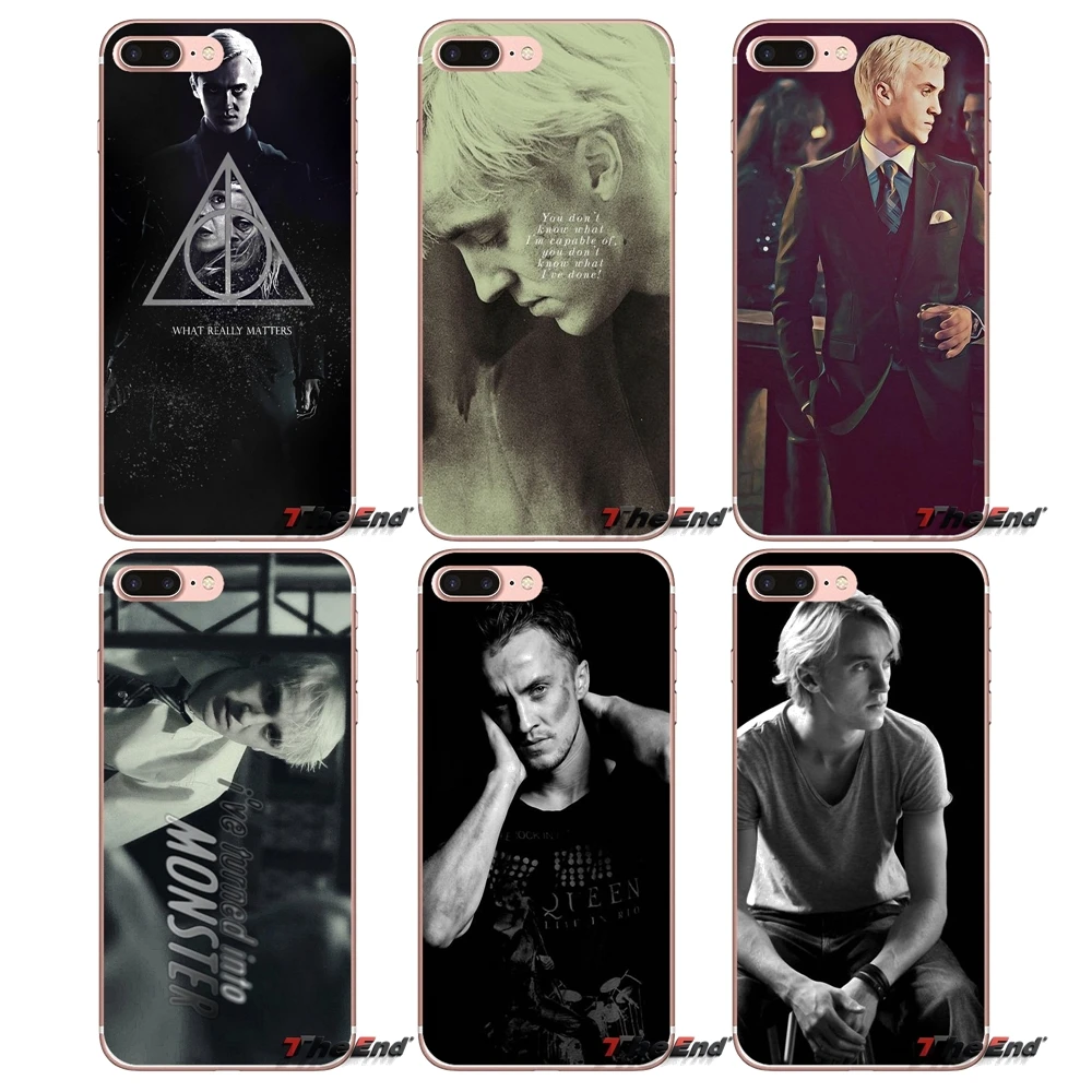 

For Apple iPhone X 4 4S 5 5S SE 5C 6 6S 7 8 Plus 6Plus 7plus 8plus Fundas Coque Harry Potter Draco Malfoy TPU Silicone Case
