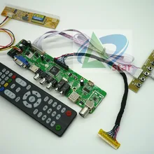 ТВ+ HDMI+ VGA+ AV+ USB+ Аудио ТВ ЖК-плата драйвера 15," B154SW01 LTN154P1-L01 LTN154P1-L02 1680*1050 ЖК-плата контроллера DIY комплекты