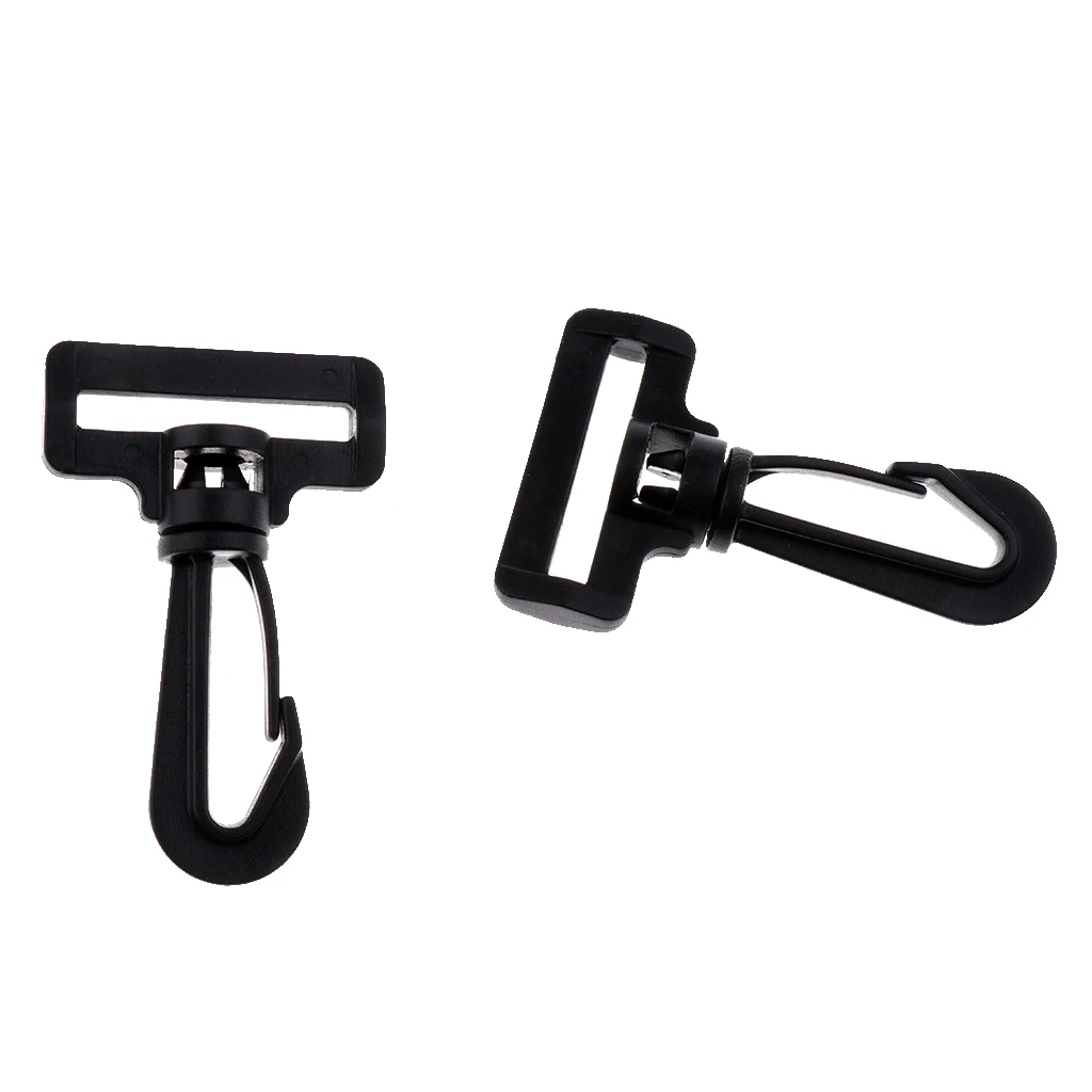 10Pcs 2/2.5/3/3.8mm Plastic Swivel Snap Hooks Buckle Hardware Paracord Outdoor Backpack Straps Webbing Bag Parts Accessories