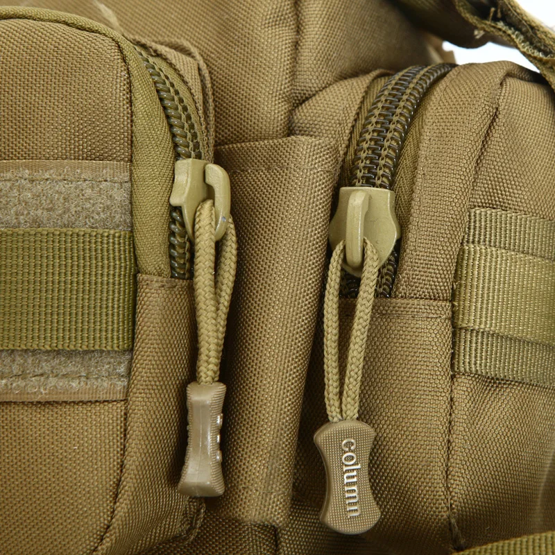 Tactical Outdoor Waterproof Nylon Waist packs men women military Camouflage Chest bag fanny pack riding hunting Photography bags - Image 5