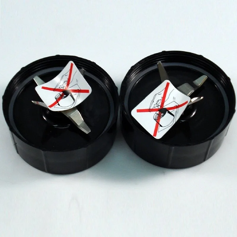 2 Pack New Replacement Household Cross Blades With Gaskets Part For The