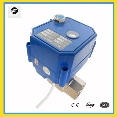 CWX25S electric ACDC9-24V 1/2inch 3/4inch and 1inch motorized valve with manual override function | Обустройство дома